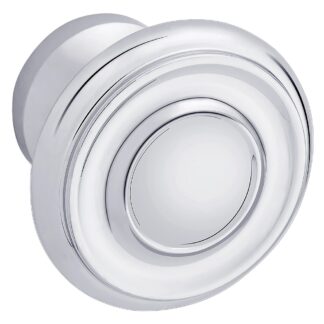 Baldwin Hardware 4491.260.BIN 1.25" Dominion Knob - Polished Chrome