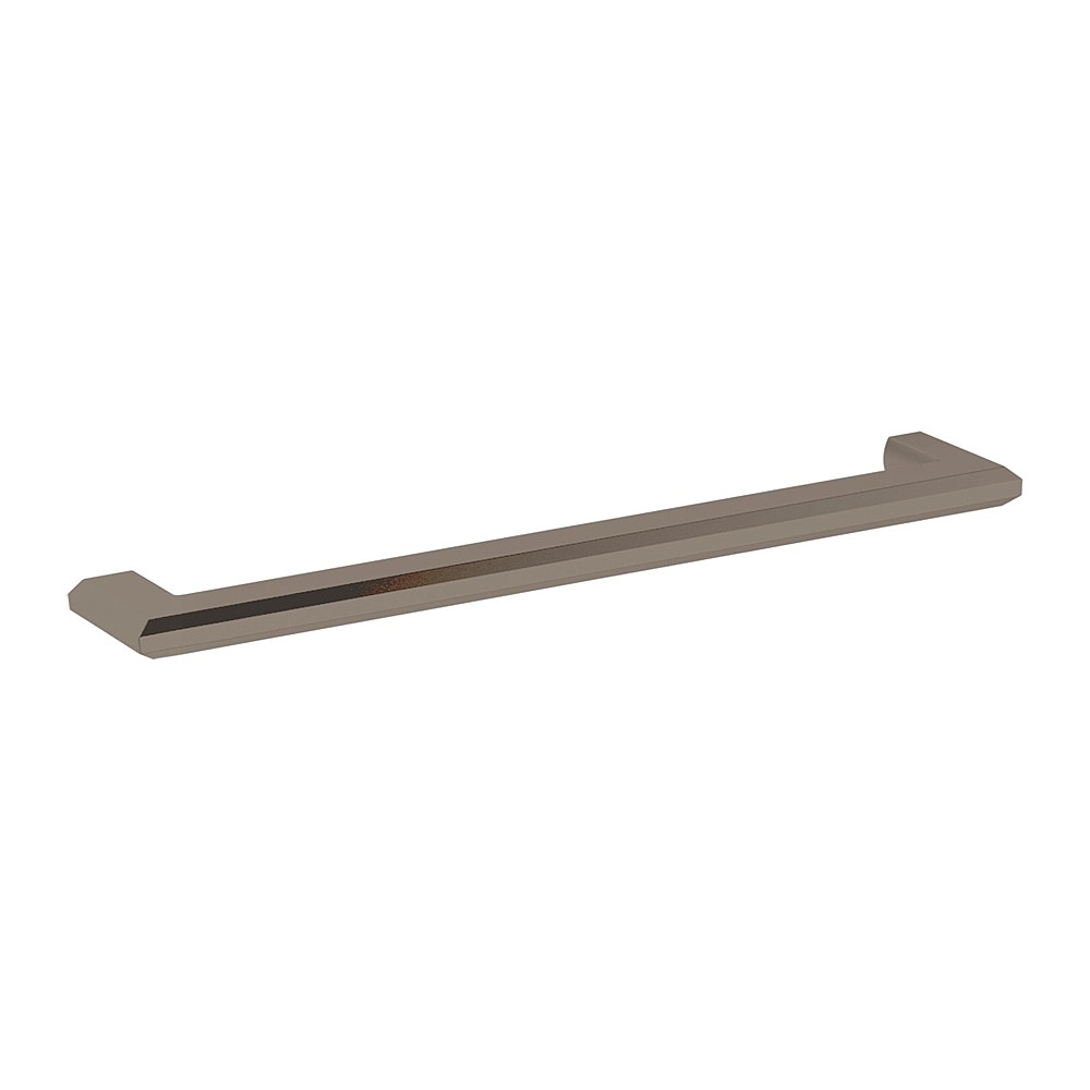 Baldwin Hardware 4614.076 8" Bevel Cabinet Pull - Lifetime (PVD) Graphite Nickel