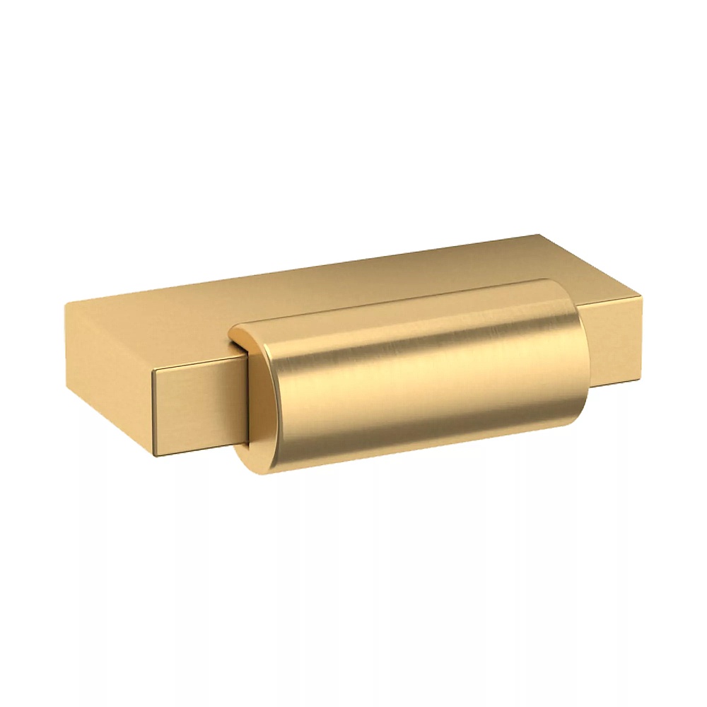 Baldwin Hardware 4623.044.BIN 1.875" Modern Knob - Lifetime (PVD) Satin Brass