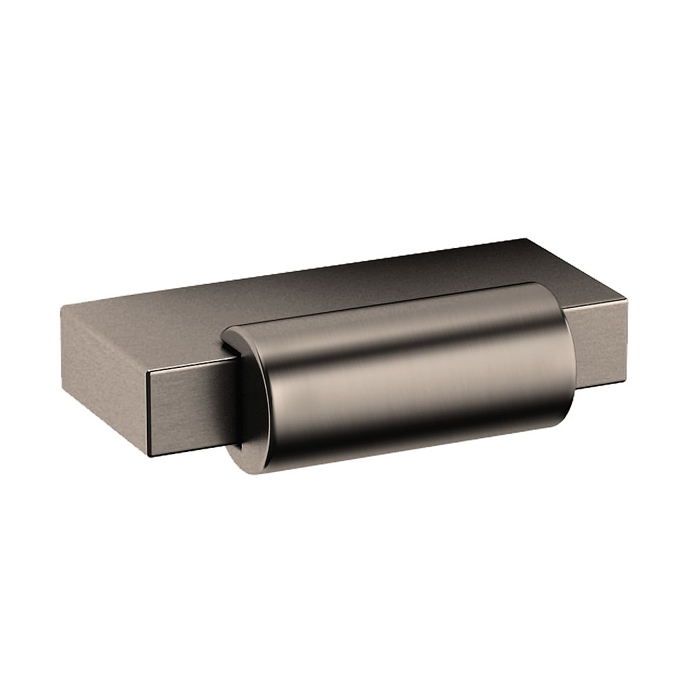 Baldwin Hardware 4623.076.BIN 1.875" Modern Knob - Lifetime (PVD) Graphite Nickel