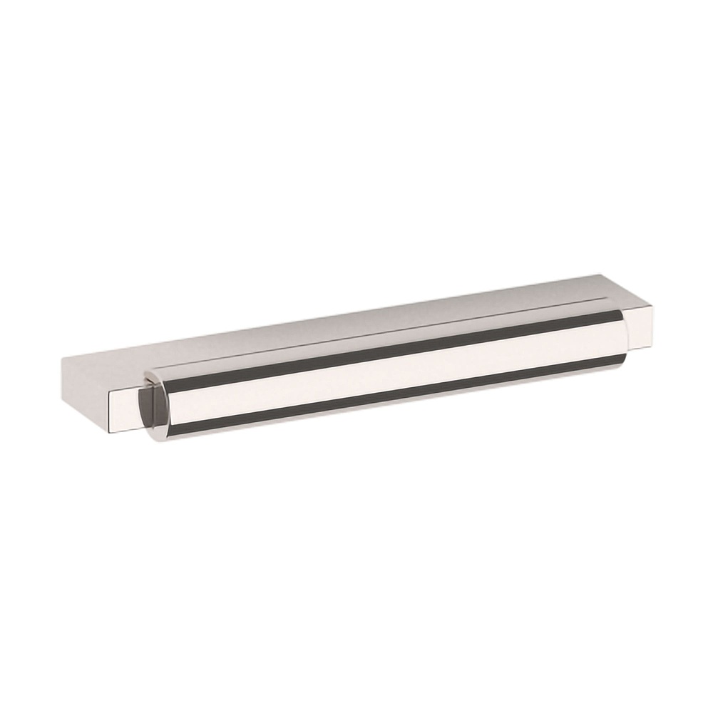 Baldwin Hardware 4624.055.BIN 4" Modern Cabinet Pull - Lifetime (PVD) Polished Nickel