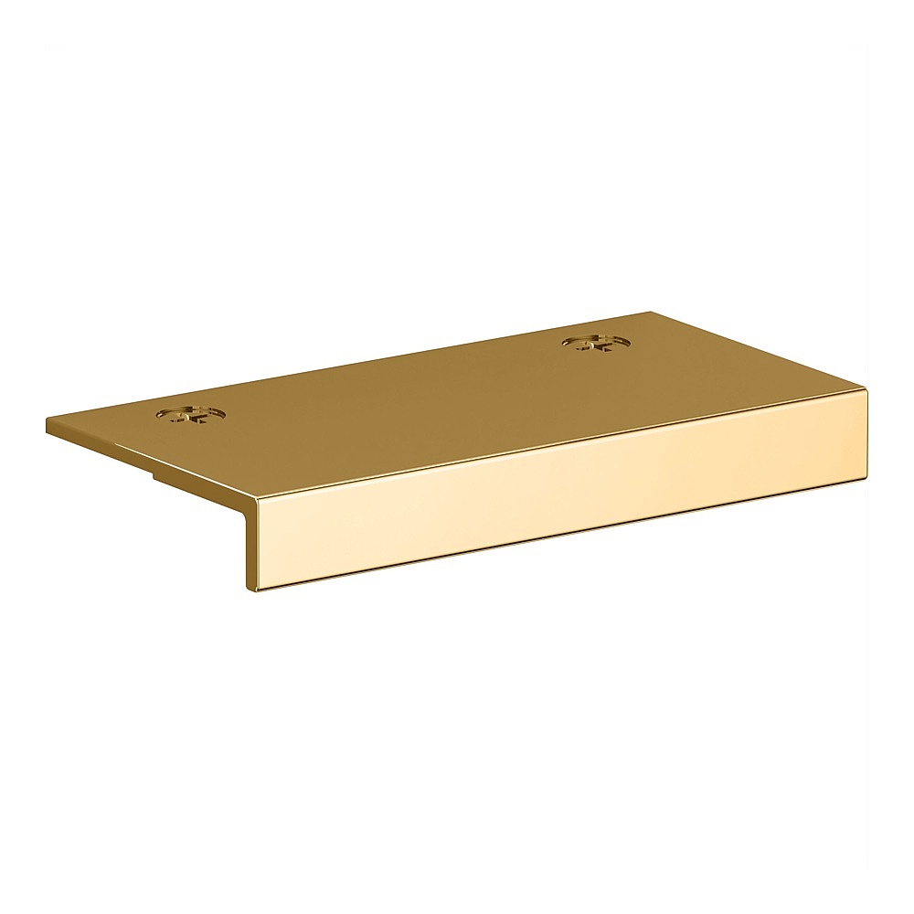 Baldwin Hardware 4647.003.BIN 2" Edge Pull - Lifetime (PVD) Polished Brass