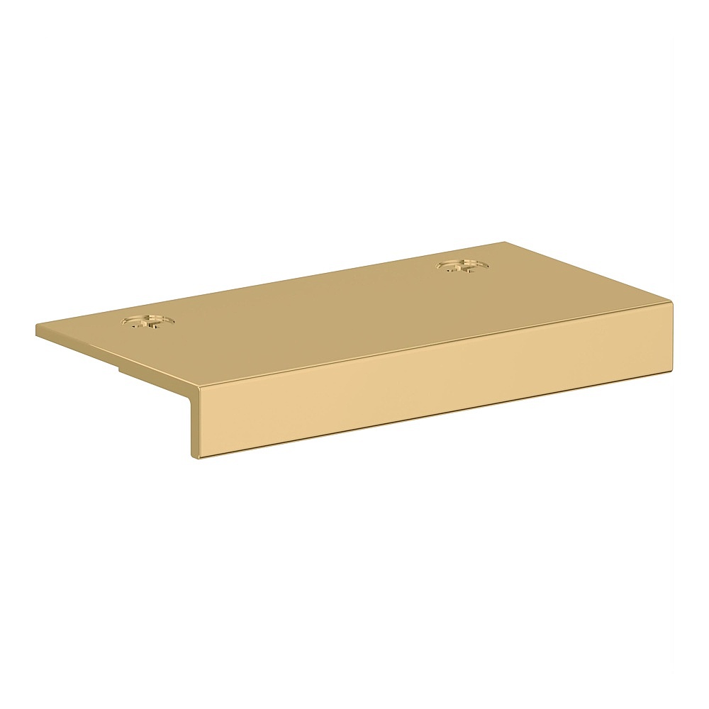 Baldwin Hardware 4647.031.BIN 2" Edge Pull - Non-Lacquered Brass