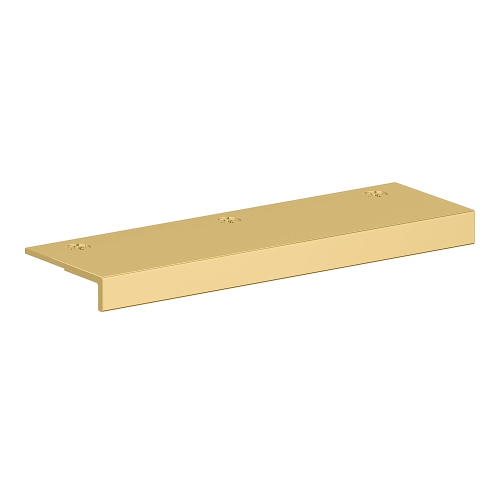 Baldwin Hardware 4648.031.BIN 4" Edge Pull - Non-Lacquered Brass