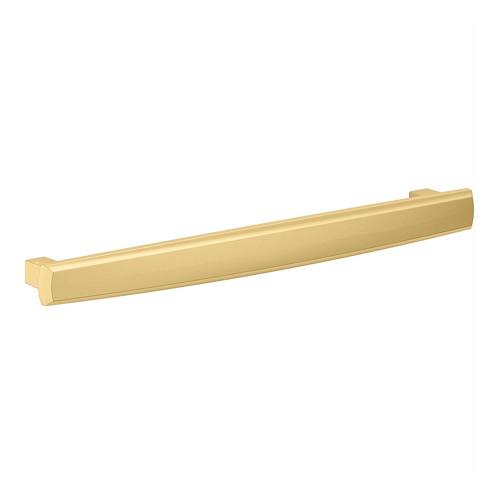 Baldwin Hardware 4665.044 8" Severin Fayerman Collection A Cabinet Pull - Lifetime (PVD) Satin Brass