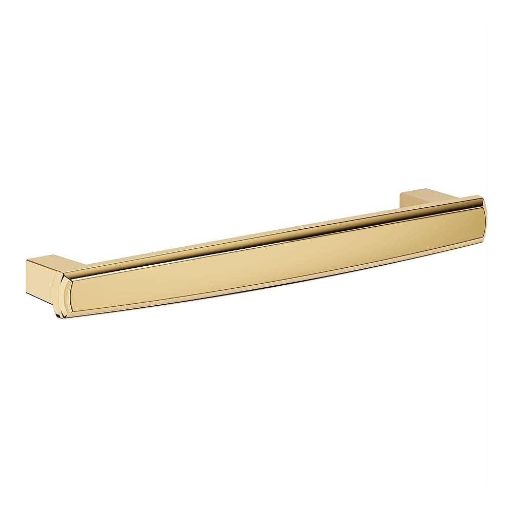 Baldwin Hardware 4666.003 8" Severin Fayerman Collection A Appliance Pull - Lifetime (PVD) Polished Brass