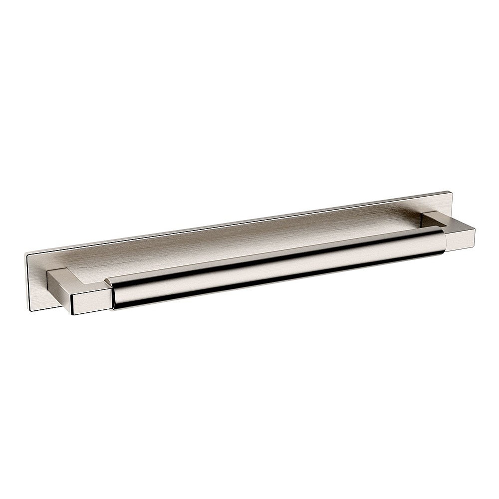 Baldwin Hardware 4680.150.BIN 8" Contemporary Back Plate - Satin Nickel