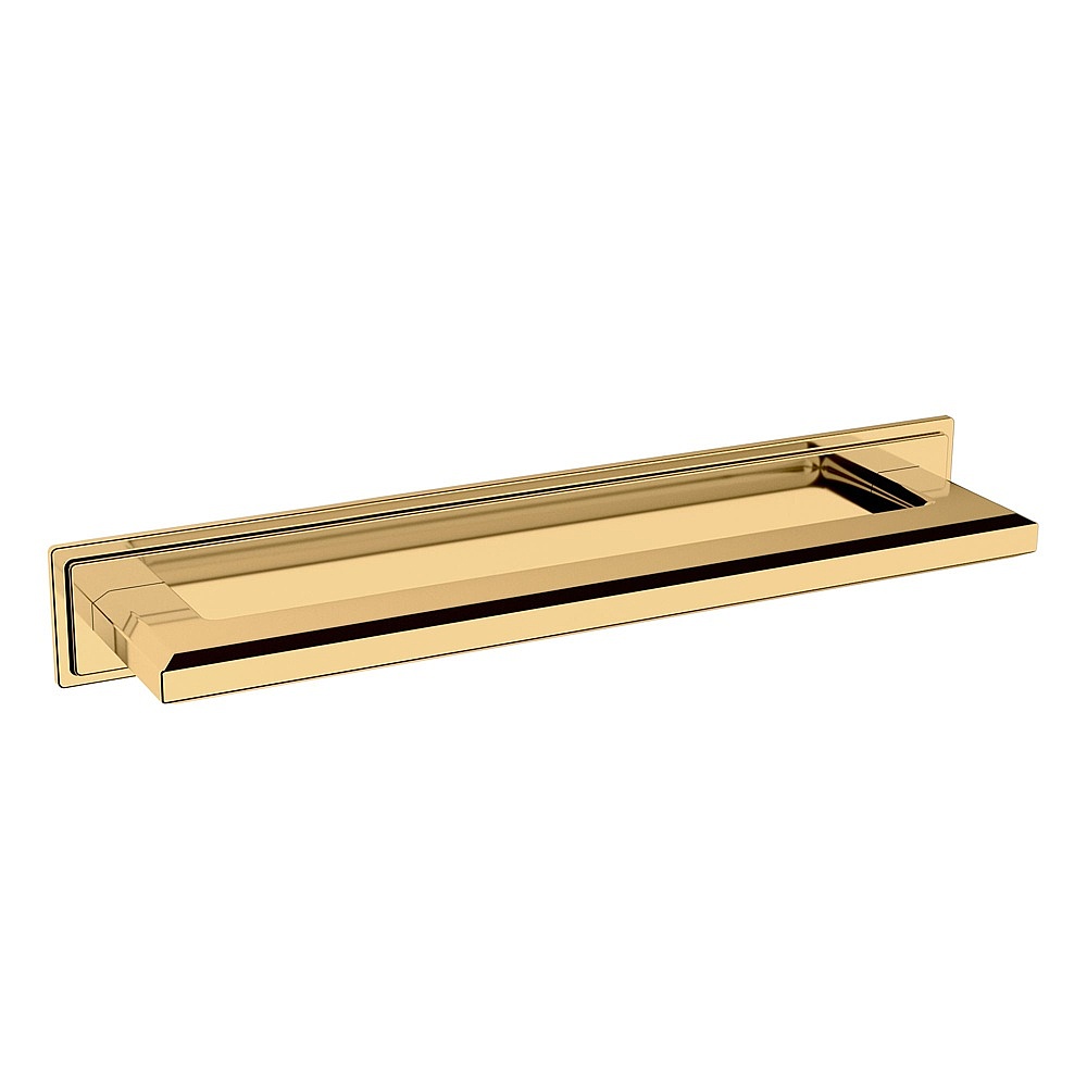 Baldwin Hardware 4682.031.BIN 8" Transitional Back Plate - Non-Lacquered Brass