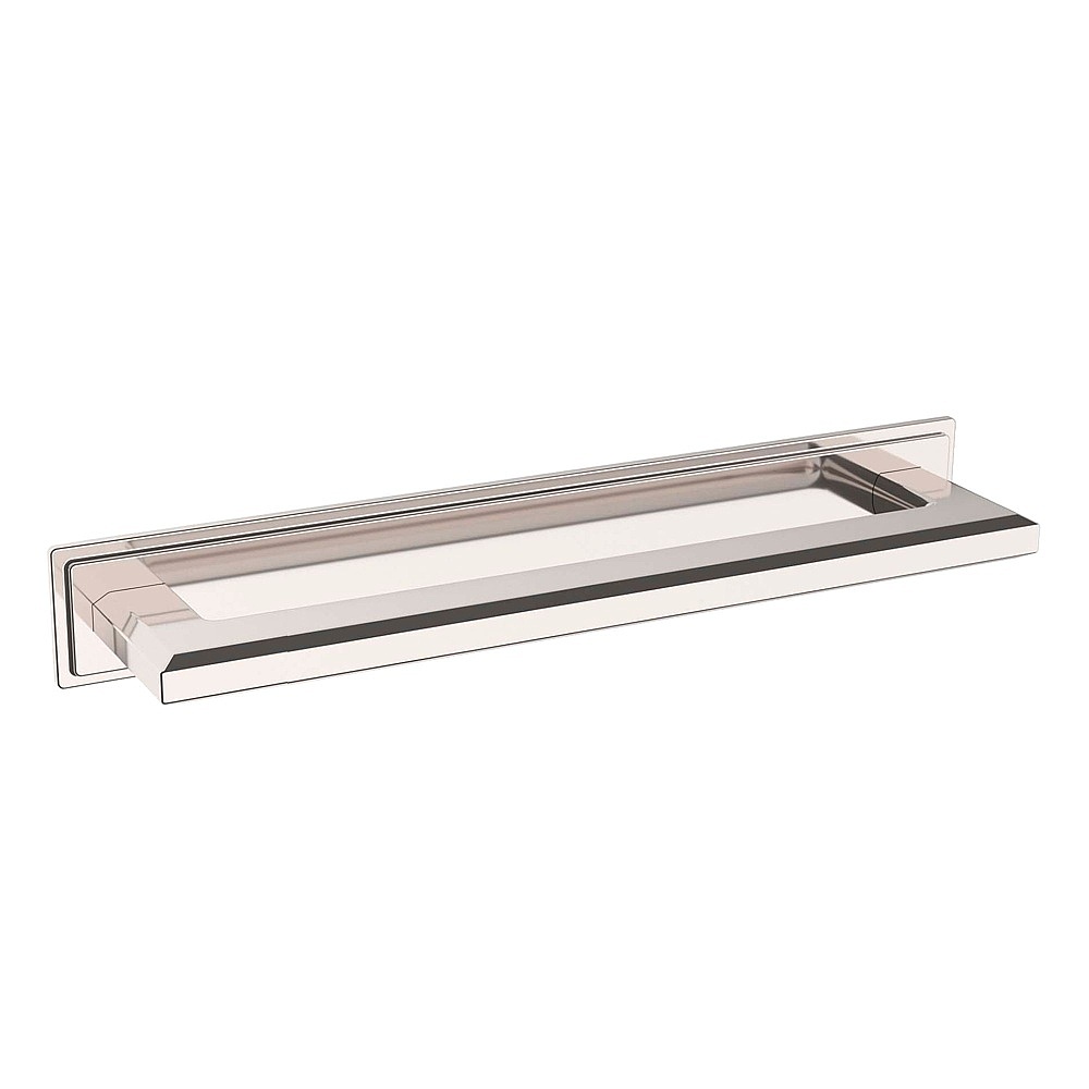 Baldwin Hardware 4682.055.BIN 8" Transitional Back Plate - Lifetime (PVD) Polished Nickel