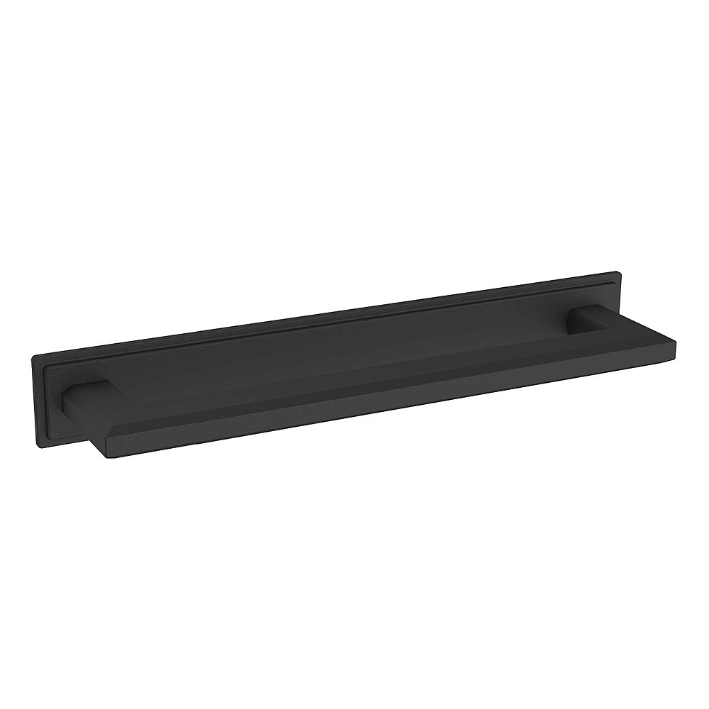 Baldwin Hardware 4682.190.BIN 8" Transitional Back Plate - Satin Black