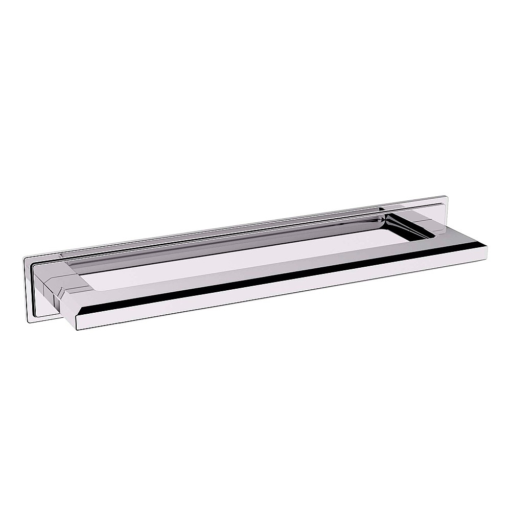 Baldwin Hardware 4682.260.BIN 8" Transitional Back Plate - Polished Chrome