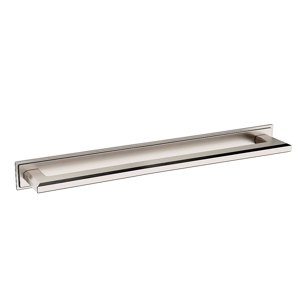 Baldwin Hardware 4683.150.BIN 12" Transitional Back Plate - Satin Nickel