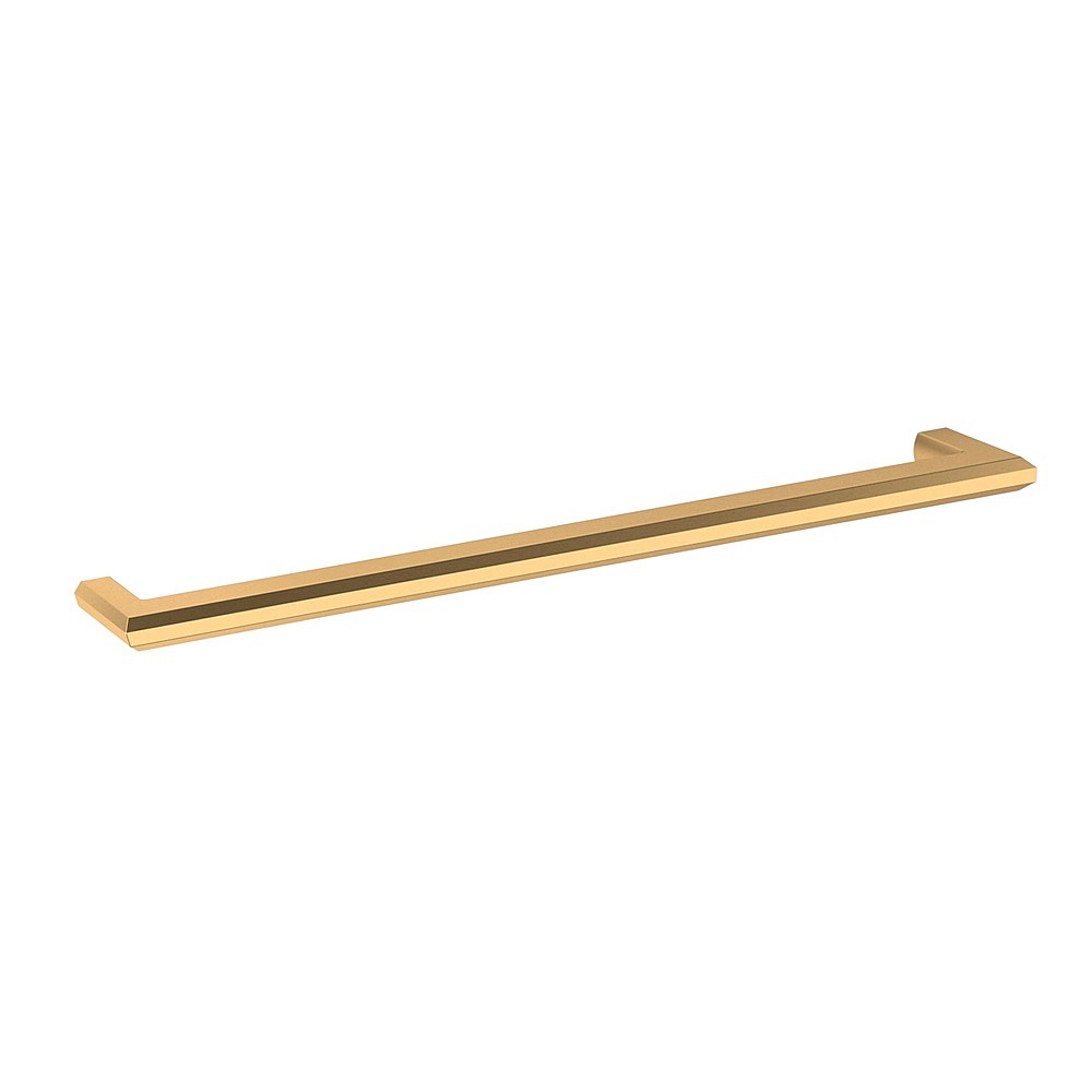 Baldwin Hardware 4684.044 10" Bevel Cabinet Pull - Lifetime (PVD) Satin Brass
