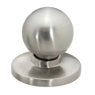 Taymor 20-B1050SN 1-3/8" Knob with Backplate - Satin Nickel