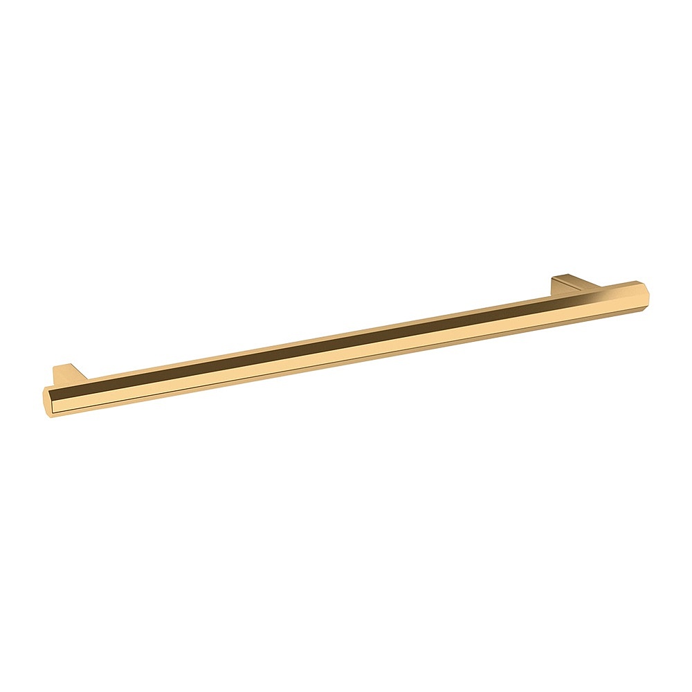 Baldwin Hardware 4689.003 10" Octagonal Cabinet Pull - Lifetime (PVD) Polished Brass