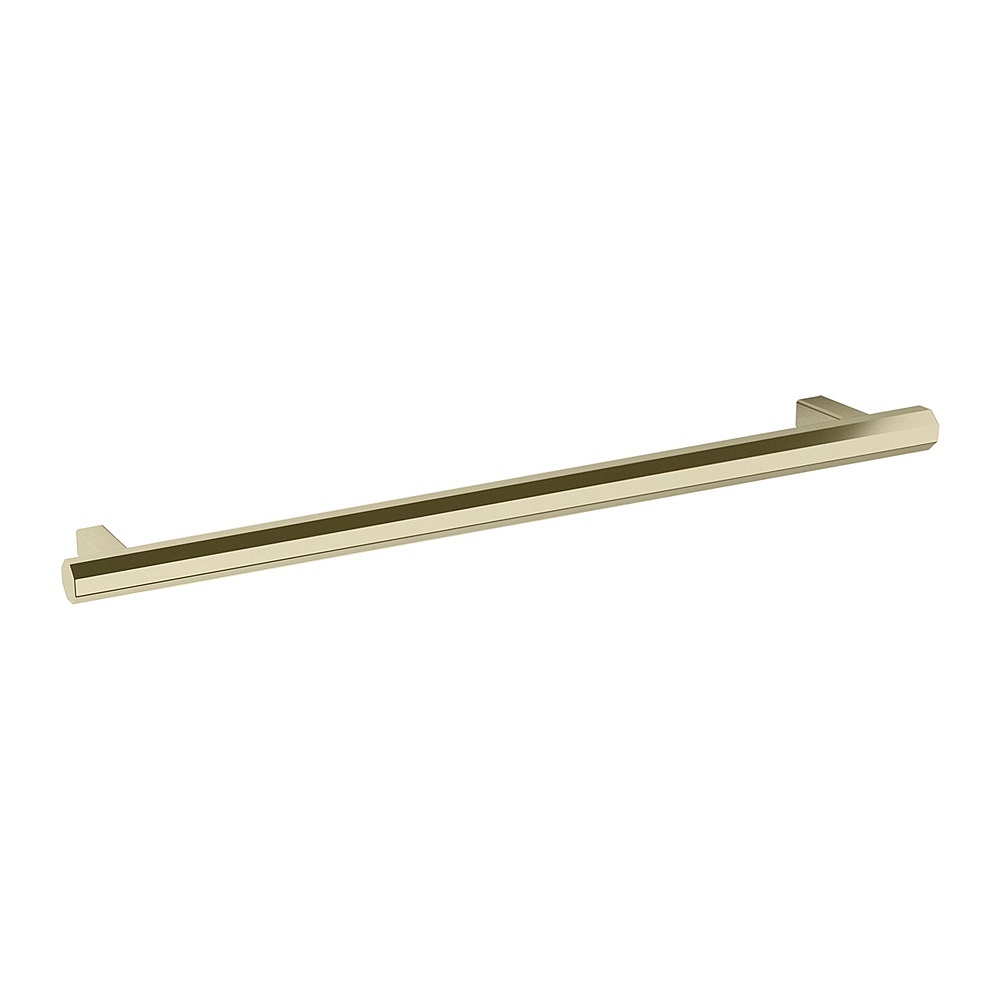 Baldwin Hardware 4689.031 10" Octagonal Cabinet Pull - Non-Lacquered Brass