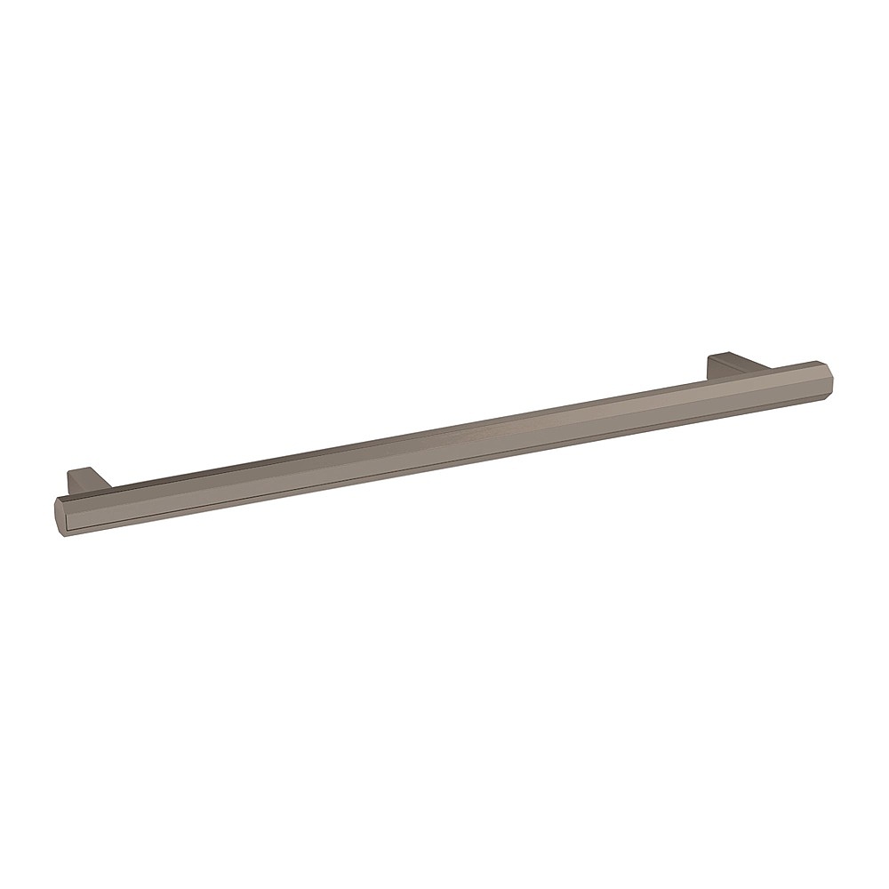 Baldwin Hardware 4689.076 10" Octagonal Cabinet Pull - Lifetime (PVD) Graphite Nickel