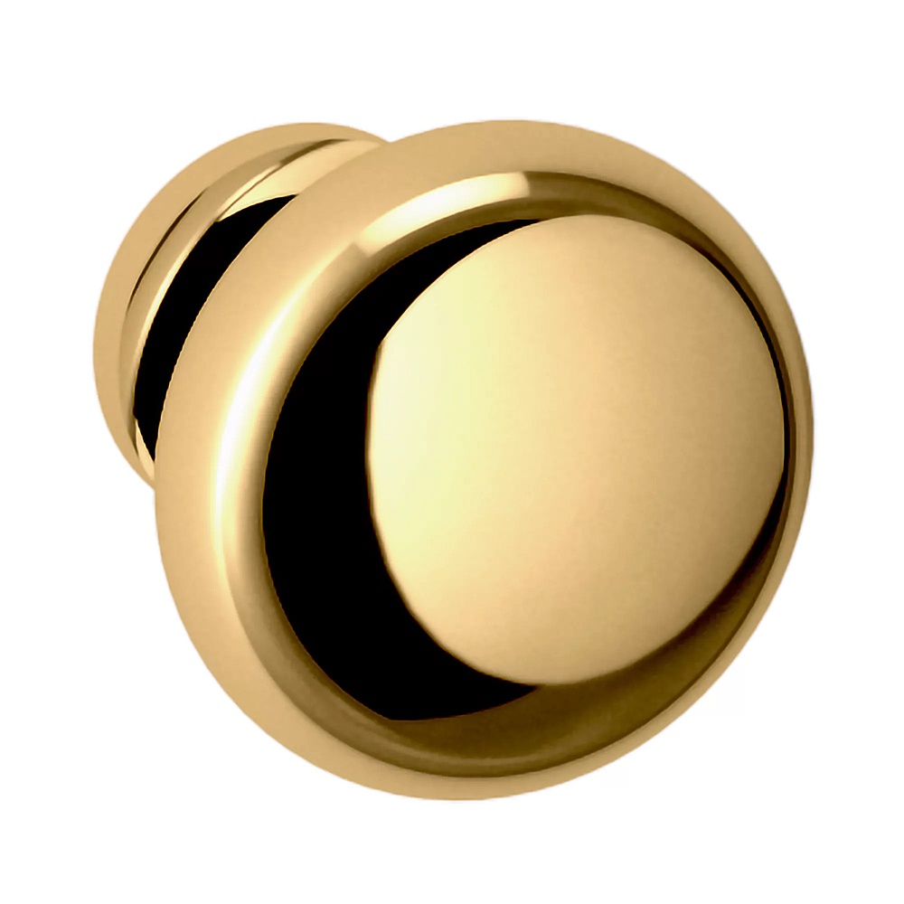 Baldwin Hardware 4704.031.BIN 1" Classic Knob - Non-Lacquered Brass