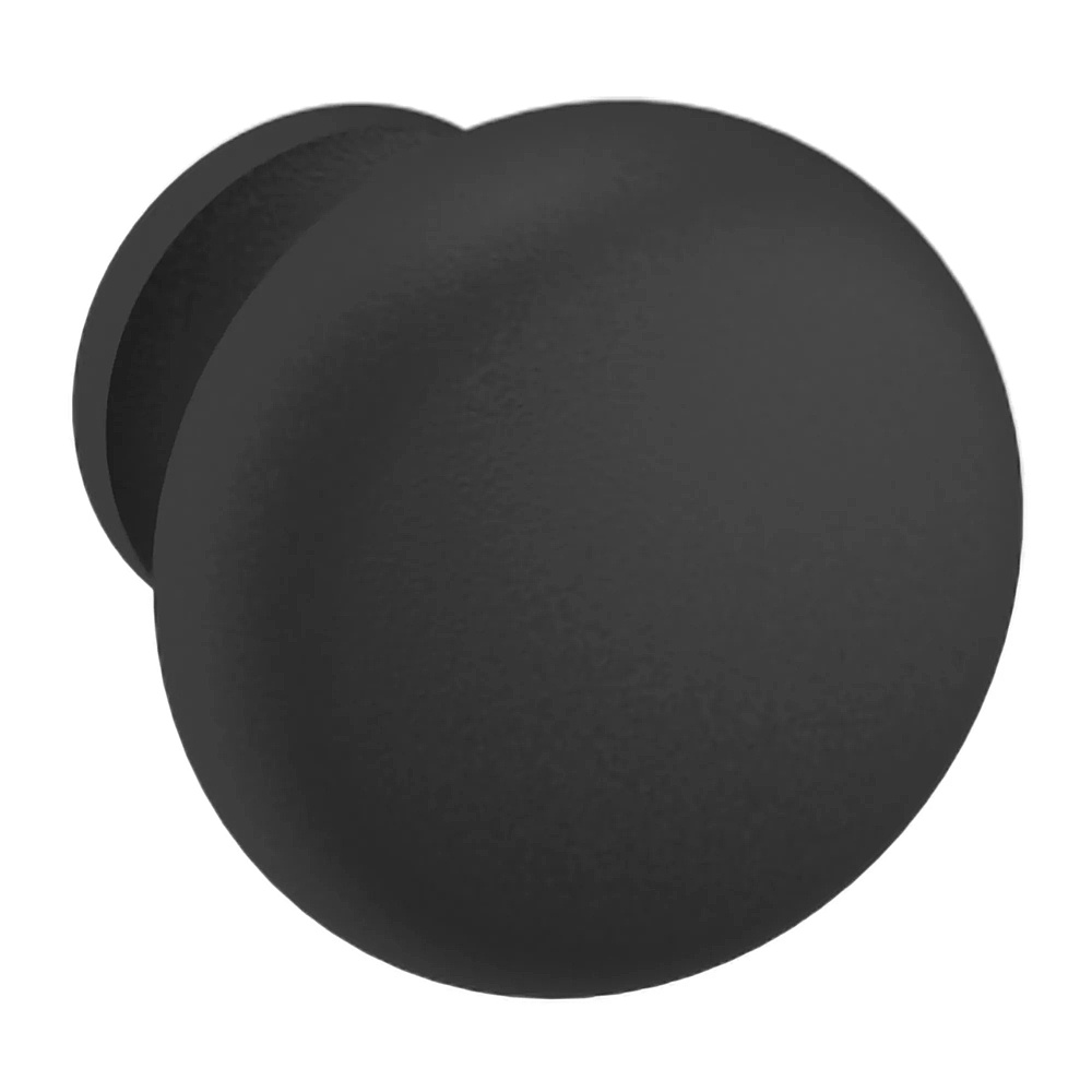 Baldwin Hardware 4704.190.BIN 1" Classic Knob - Satin Black