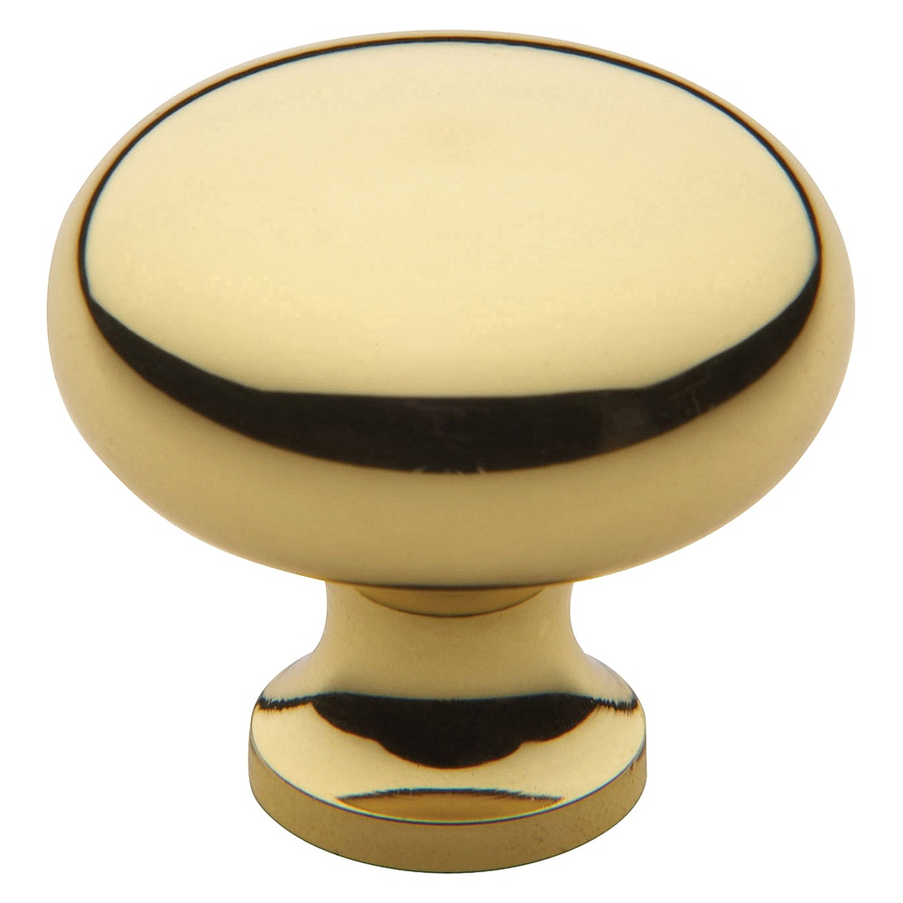 Baldwin Hardware 4706.031.BIN 1.25" Classic Knob - Non-Lacquered Brass