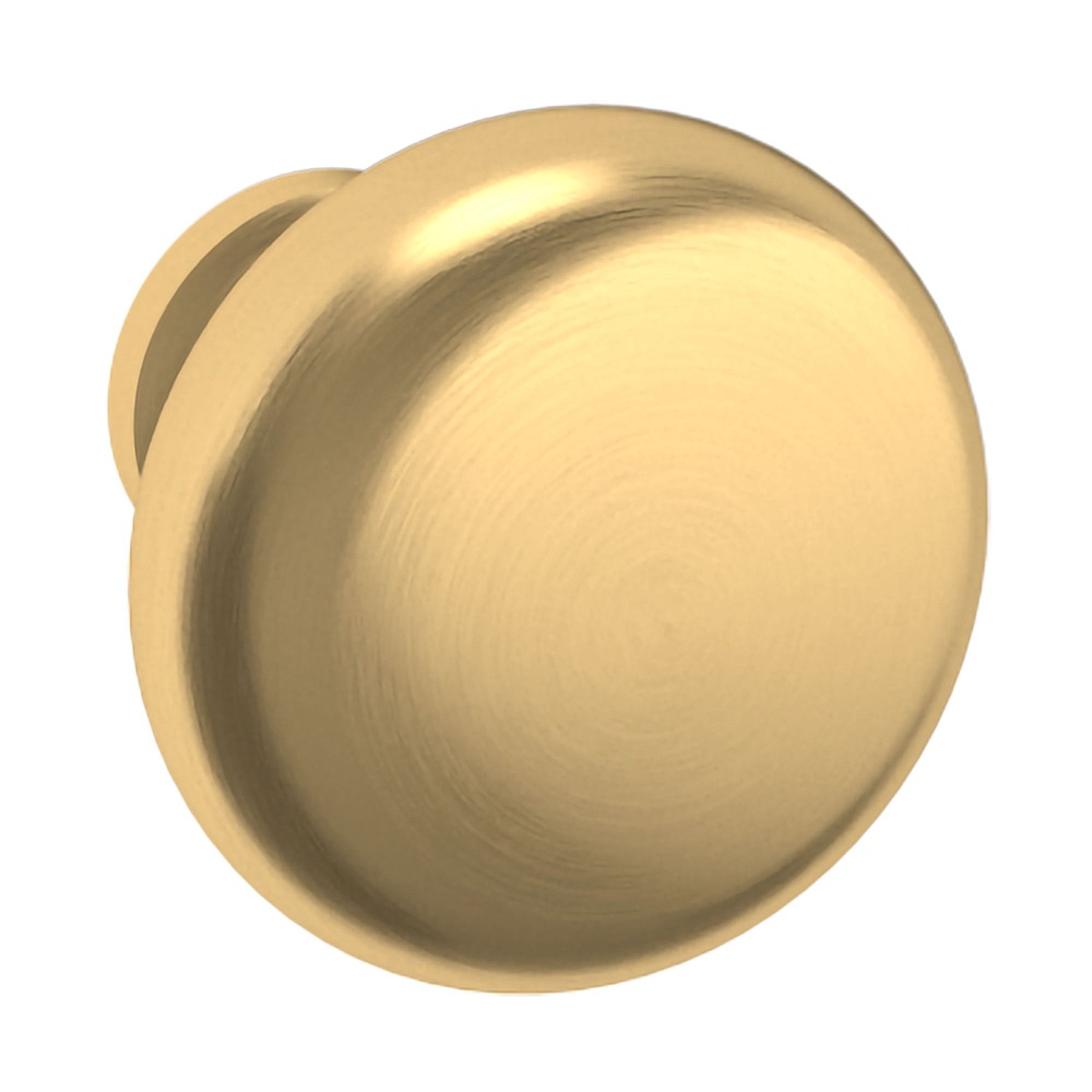 Baldwin Hardware 4706.044.BIN 1.25" Classic Knob - Lifetime (PVD) Satin Brass