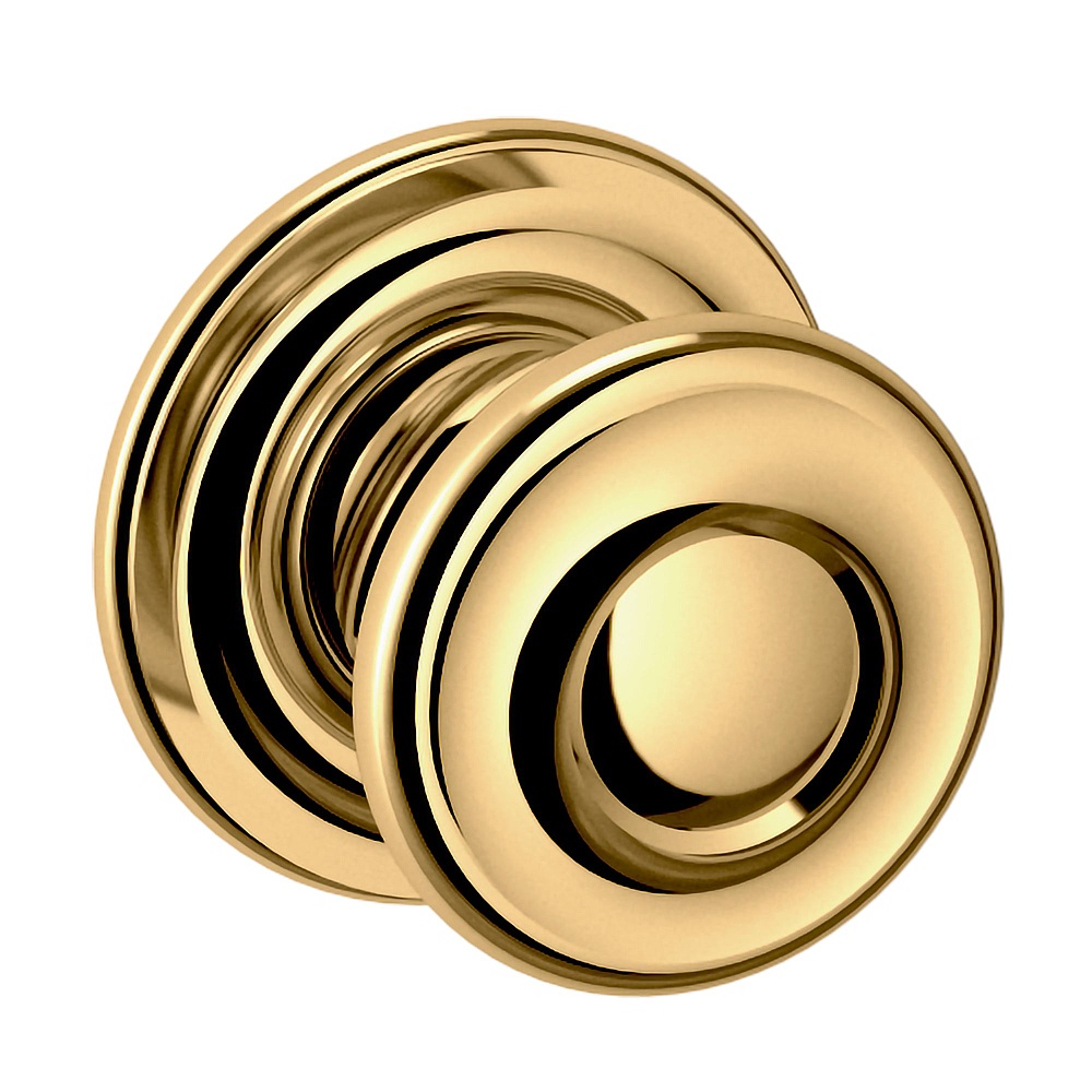 Baldwin Hardware 4902.003.BIN 1.5" Knob Back Plate - Lifetime (PVD) Polished Brass
