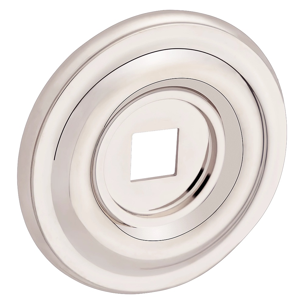 Baldwin Hardware 4902.055.BIN 1.5" Knob Back Plate - Lifetime (PVD) Polished Nickel