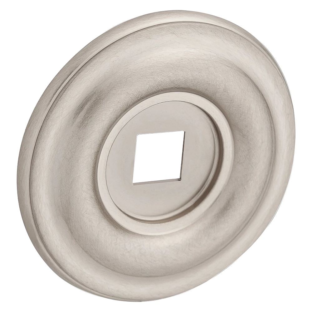 Baldwin Hardware 4902.150.BIN 1.5" Knob Back Plate - Satin Nickel