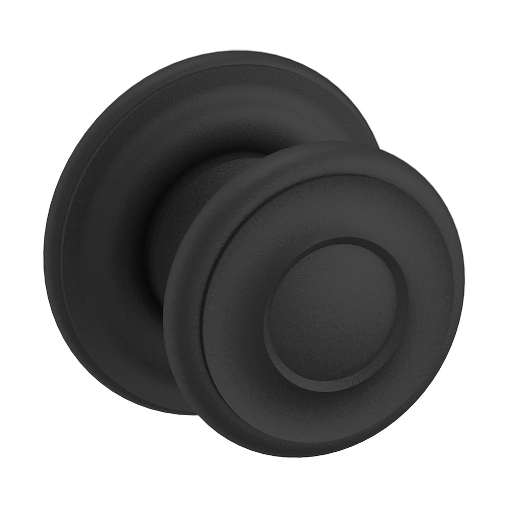 Baldwin Hardware 4902.190.BIN 1.5" Knob Back Plate - Satin Black