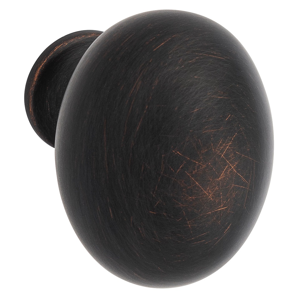 Baldwin Hardware 4913.112.BIN 1.313" x 1" Oval Knob - Venetian Bronze