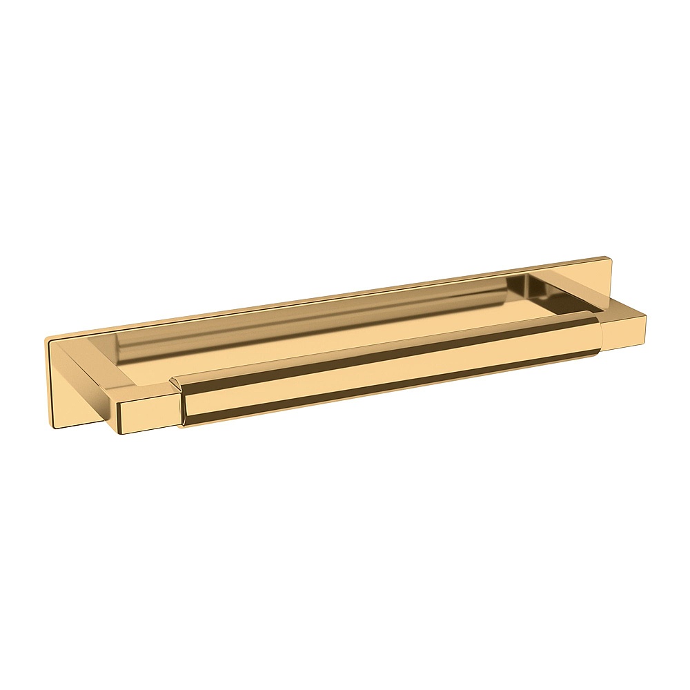Baldwin Hardware 4927.003.BIN 6" Contemporary Back Plate - Lifetime (PVD) Polished Brass