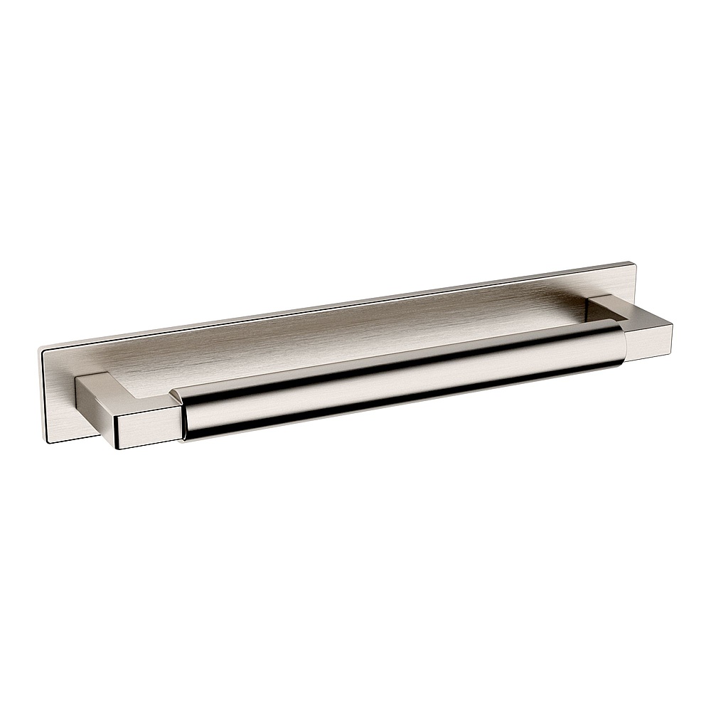 Baldwin Hardware 4927.150.BIN 6" Contemporary Back Plate - Satin Nickel