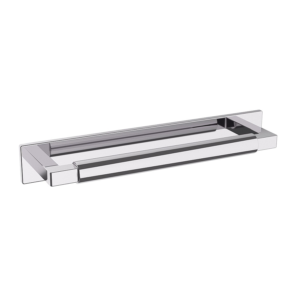 Baldwin Hardware 4927.260.BIN 6" Contemporary Back Plate - Polished Chrome