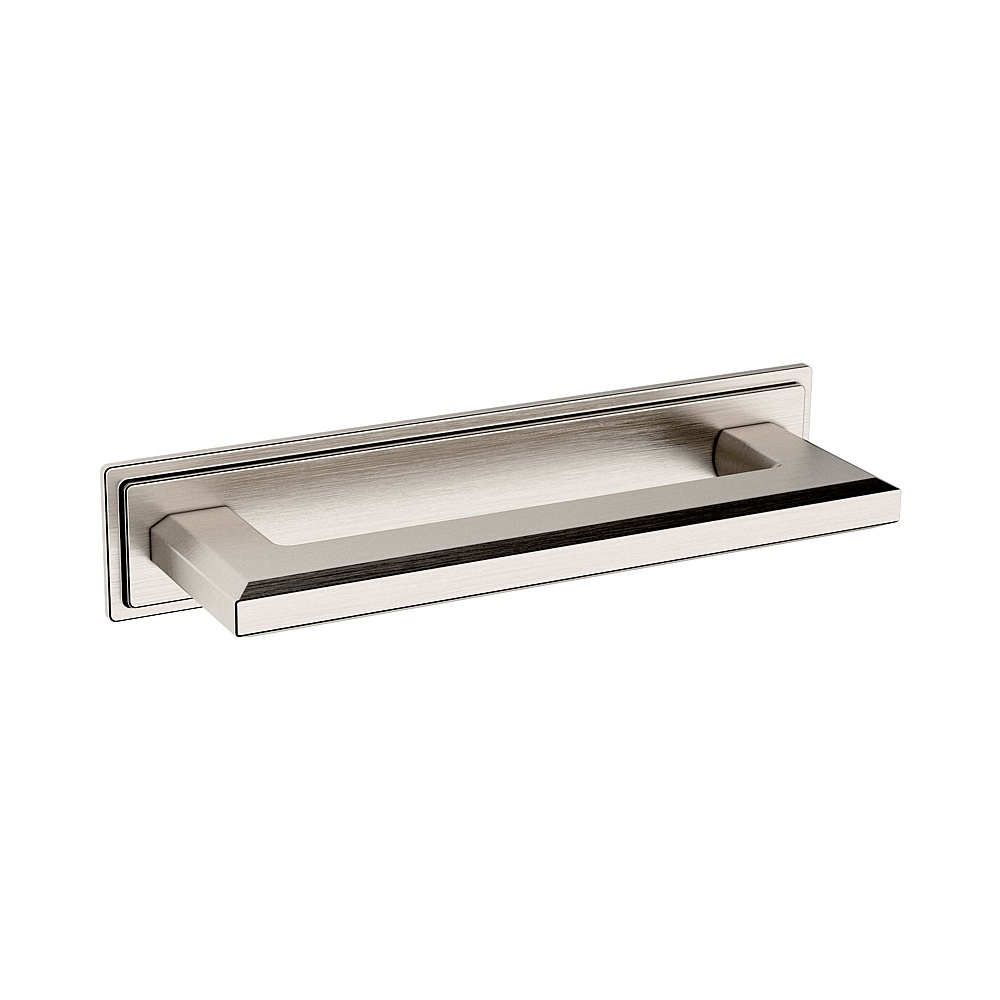 Baldwin Hardware 4940.150.BIN 4" Transitional Back Plate - Satin Nickel