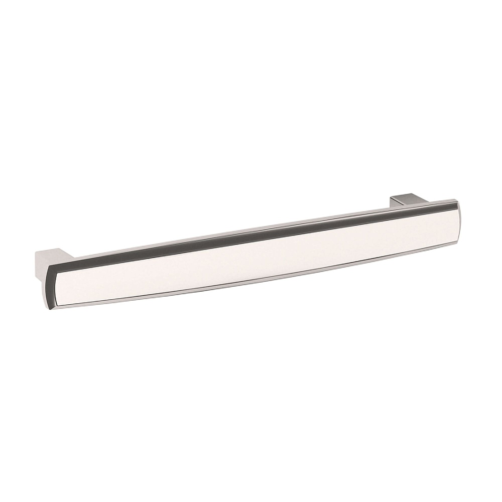 Baldwin Hardware 4947.055.BIN 6" Severin Fayerman Collection A Cabinet Pull - Lifetime (PVD) Polished Nickel