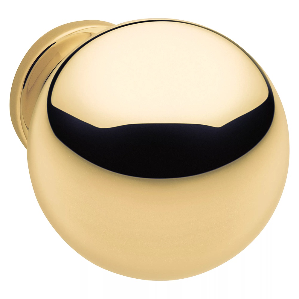 Baldwin Hardware 4960.030.BIN 1" Spherical Knob - Lifetime (PVD) Polished Brass