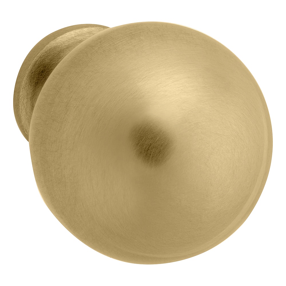 Baldwin Hardware 4960.044.BIN 1" Spherical Knob - Lifetime (PVD) Satin Brass