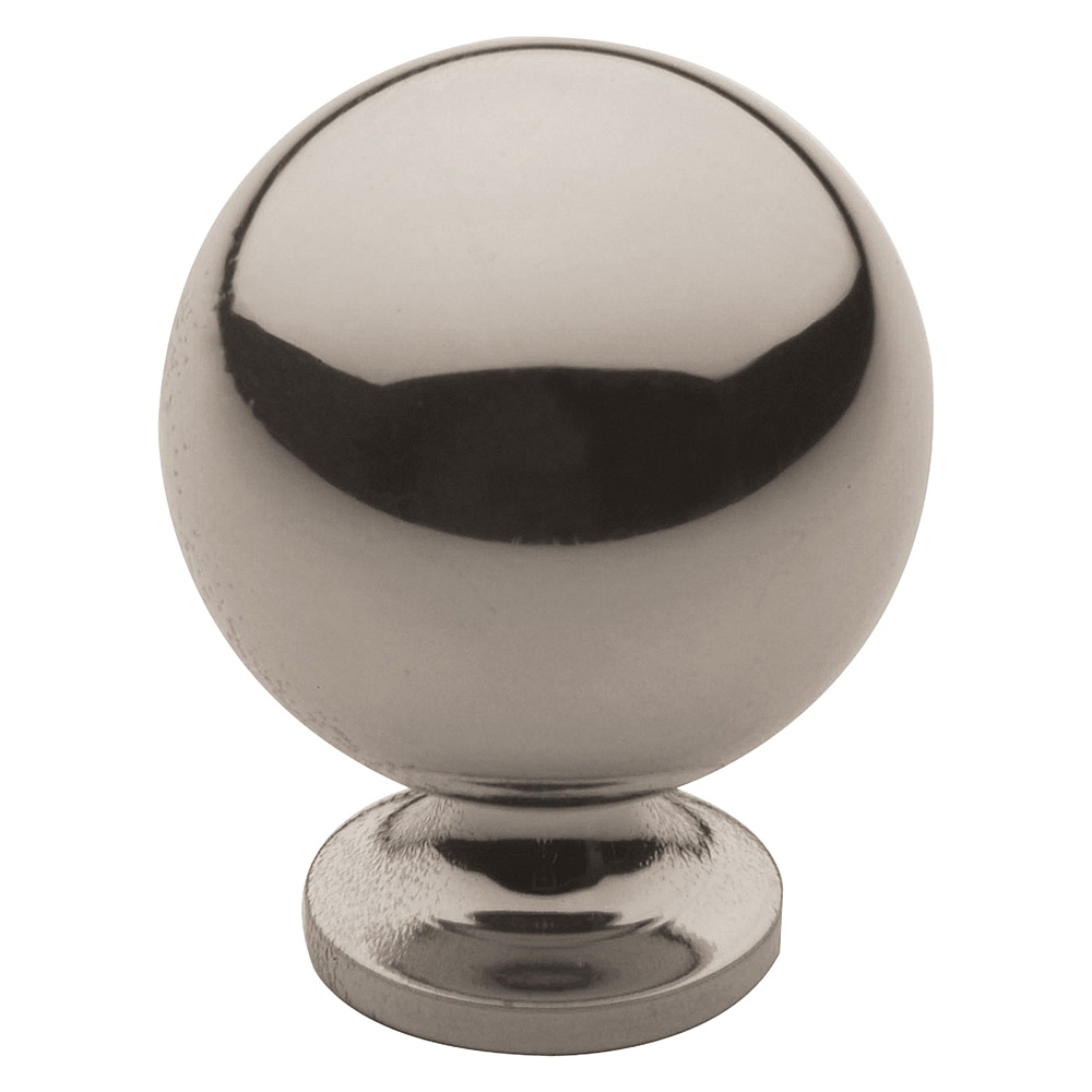 Baldwin Hardware 4960.055.BIN 1" Spherical Knob - Lifetime (PVD) Polished Nickel