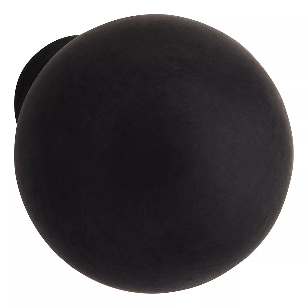 Baldwin Hardware 4961.190.BIN 1.25" Spherical Knob - Satin Black