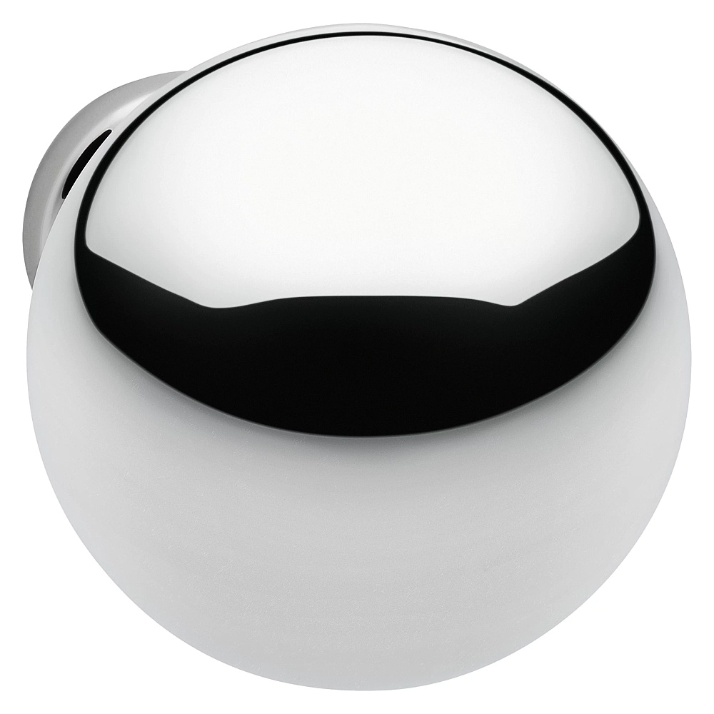 Baldwin Hardware 4961.260.BIN 1.25" Spherical Knob - Polished Chrome