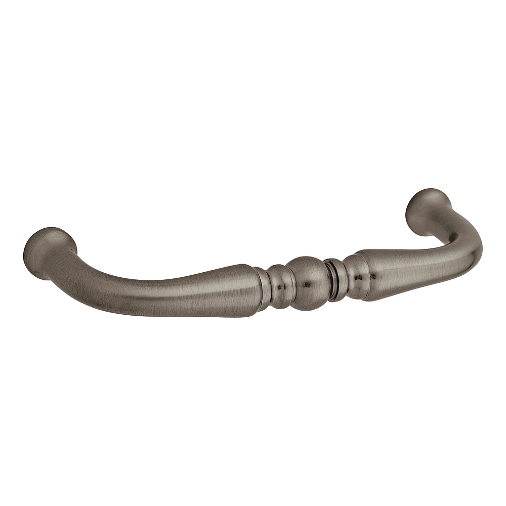 Baldwin Hardware 4964.076.BIN 4" Colonial Cabinet Pull - Lifetime (PVD) Graphite Nickel
