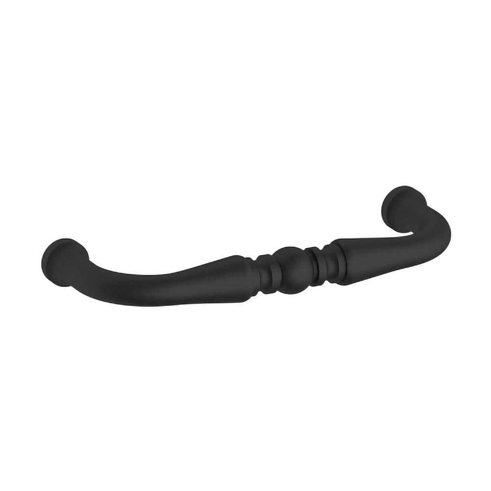 Baldwin Hardware 4964.190.BIN 4" Colonial Cabinet Pull - Satin Black