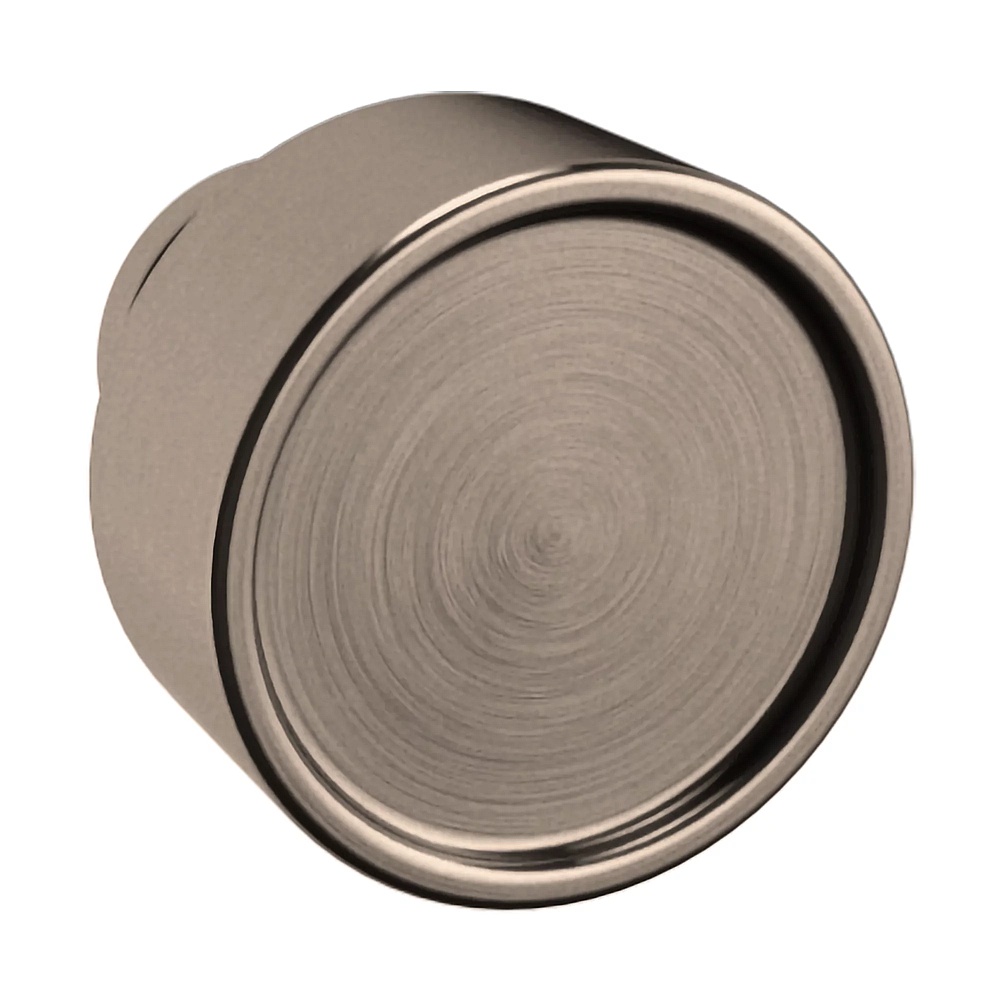 Baldwin Hardware 4972.076.BIN 1.25" Hollywood Hills Knob - Lifetime (PVD) Graphite Nickel
