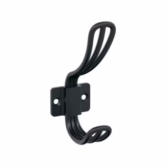 Amerock H37006MB Vinland Decorative Hook - Matte Black