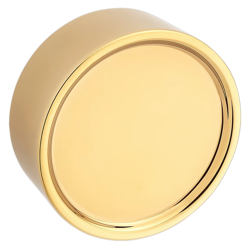 Baldwin Hardware 4973.003.BIN 1.5" Hollywood Hills Knob - Lifetime (PVD) Polished Brass