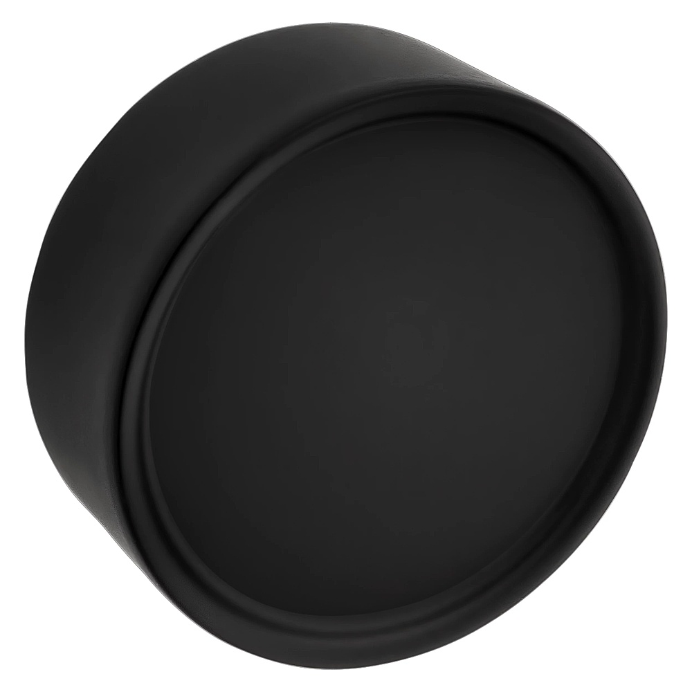 Baldwin Hardware 4973.190.BIN 1.5" Hollywood Hills Knob - Satin Black