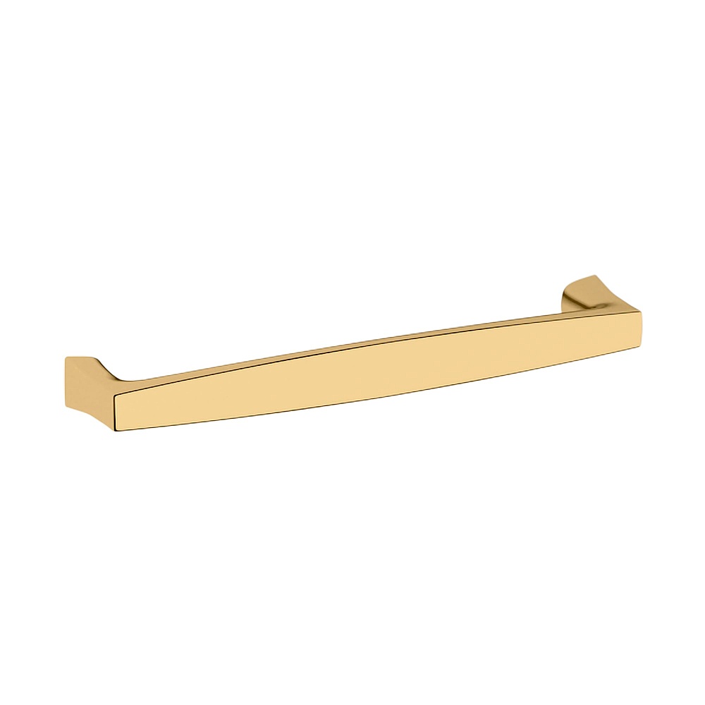 Baldwin Hardware 4976.003.BIN 6" Palm Springs Cabinet Pull - Lifetime (PVD) Polished Brass