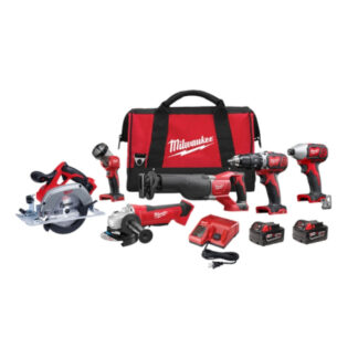 Milwaukee® 2696-26 M18™ Cordless 6-Tool Combo Kit