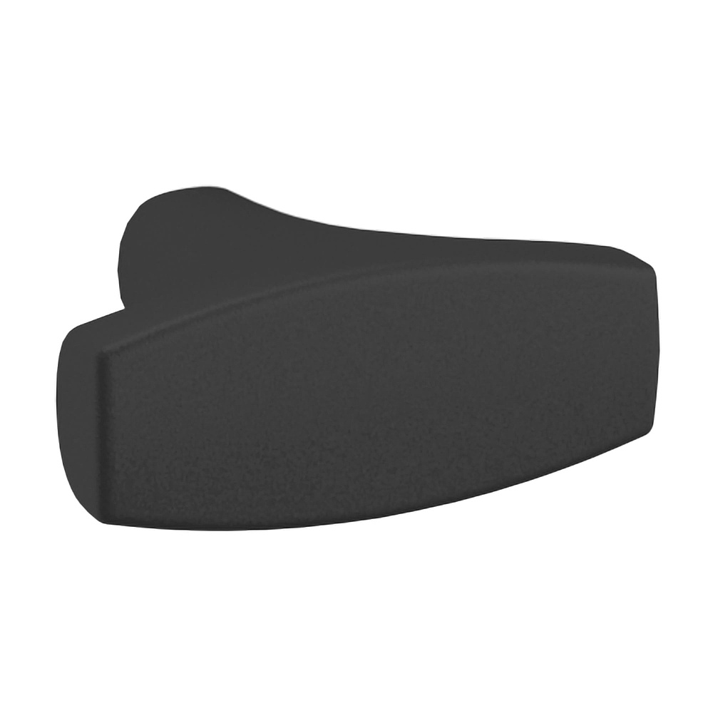 Baldwin Hardware 4970.190.BIN 1.5" Palm Springs Knob - Satin Black