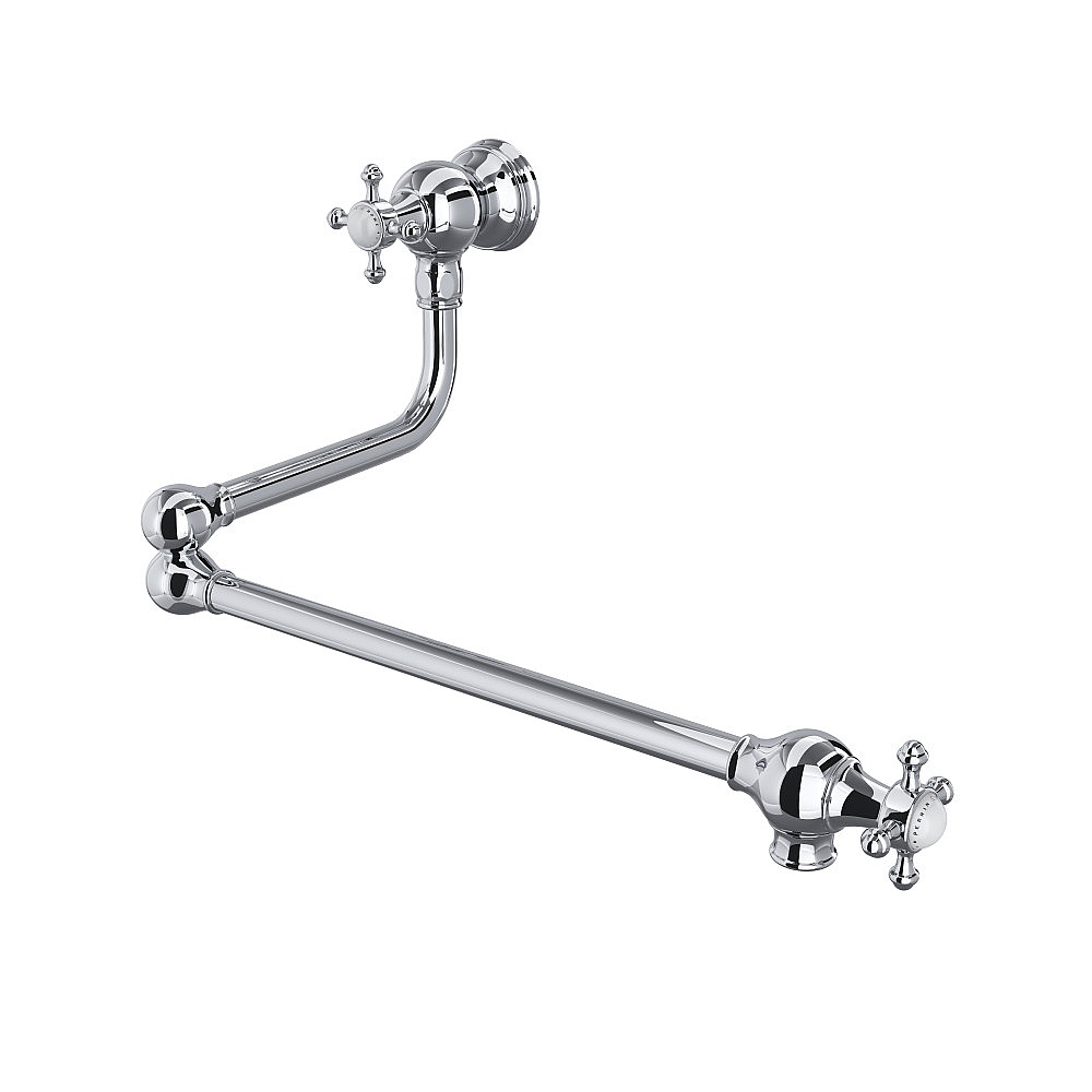 Perrin & Rowe U.4798X-APC-2 Traditional Pot Filler - Polished Chrome